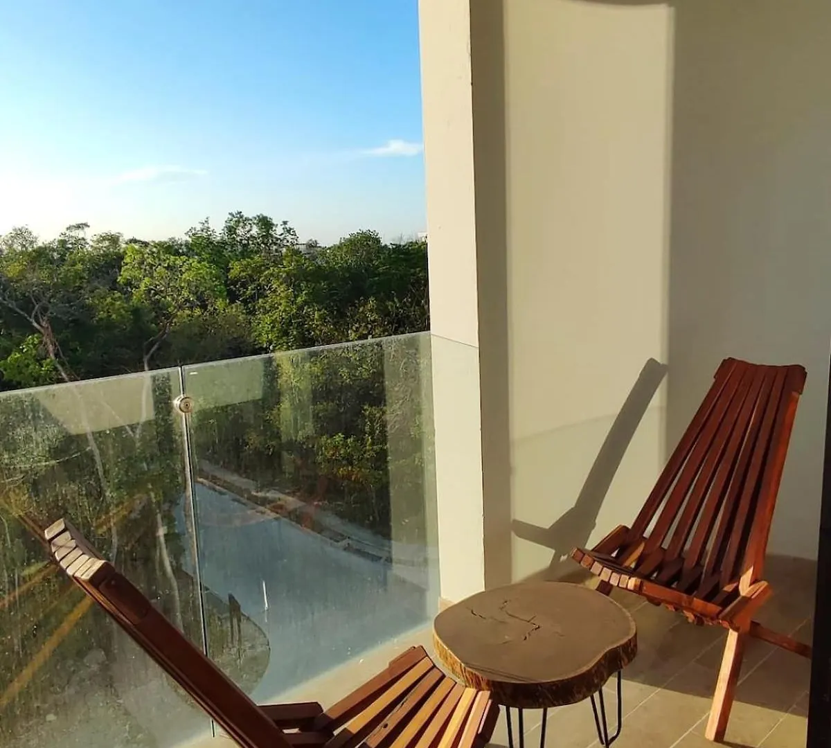 דירה טולום Modern Studio With Grate View Pool&Gym Aldea Zama