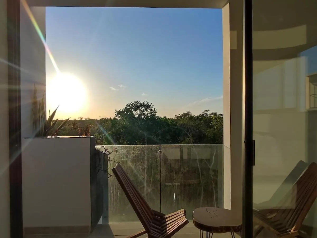 Apartment Modern Studio With Grate View Pool&Gym Aldea Zama Tulum Mexico