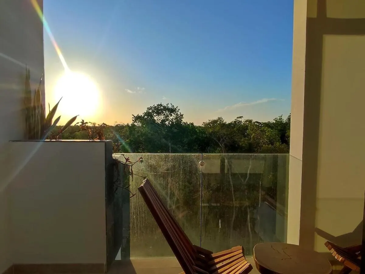 Modern Studio With Grate View Pool&Gym Aldea Zama Tulum 0*,